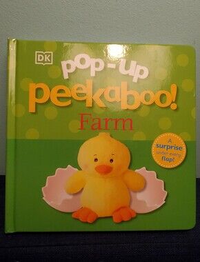 DK Pop-Up Peekaboo! Farm Board Book ✨